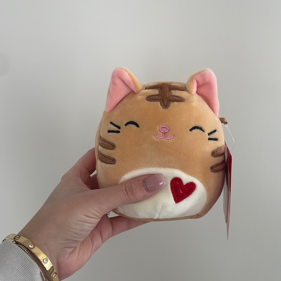 SOLD Squishmallow Nathan the cat 5” - Picture 1 of 4